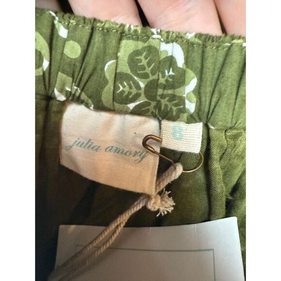 Julia Amory Honor Dress in Green Petunia Girls NWT Sz. 8 - Picture 3 of 3